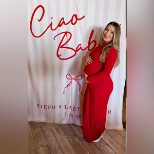 Ronny Kobo Red Scorpio Dress (maternity optional)